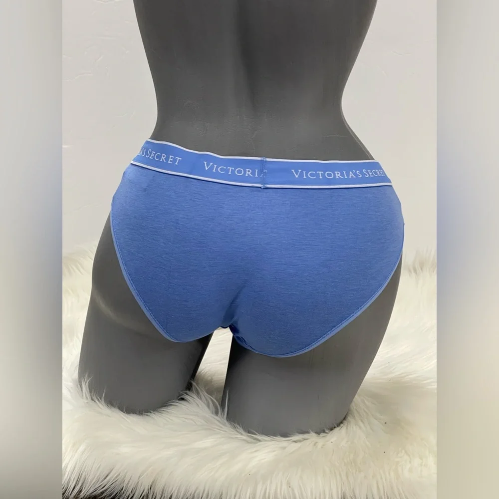 Victorias Secret Logo Cotton Hipster Hiphugger Panty Underwear. NWT